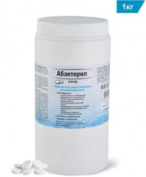 Абактерил-Хлор (таблетки 3,4гх300шт) 1кг ТАБ02