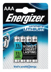 Батарейка Energizer AA - L91 LR06 Ultimate Litium 636/643