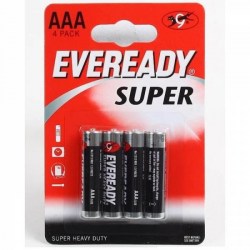 Батарейка Eveready R03 AAA 286 BL4 550