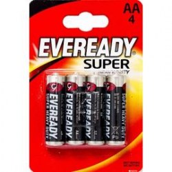 Батарейка Eveready R6 АА 1,5V 316 BL4 590