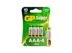 Батарейка GP Super 24A LR03/286