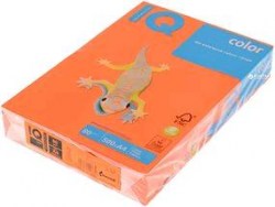Бумага  IQ COLOR OR43  А4 80г,500л., оранжевый 65149