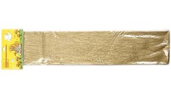 Бумага поделочная крепированная Каляка-Маляка БККМ золото 50*250см  073347