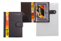 Бумажник водителя Стелла FR-BS01-RF02 с хлястиком коричневый 4640014264003