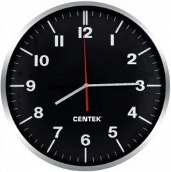 Часы  настенные CENTEK CT-7100 черный