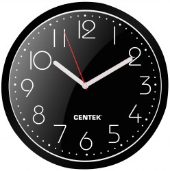Часы  настенные CENTEK CT-7105 черный