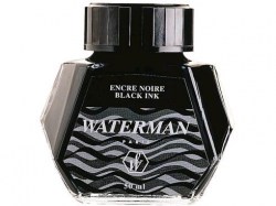 Чернила Waterman 51061 черные S0110710
