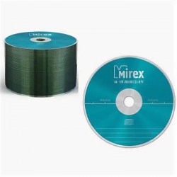 Диск CD-RW MIREX Brand 700Mb 4X-12X  bulk 50 UL121002A8T