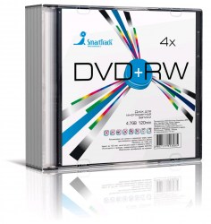 Диск DVD+RW 4,7Gb Smart Track 4X Slim