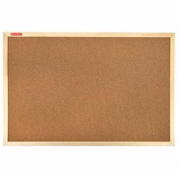 Доска пробковая  60*90см Brauberg 238311 Wood, деревянная рамка