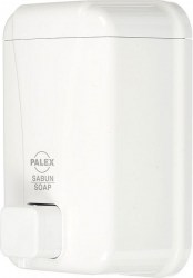 Дозатор для жидк мыла Palex 3420-0 пластик белый 500мл 815311