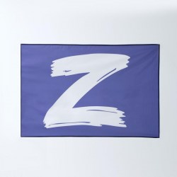 Флаг "Z" 90*135см шелк 7836225