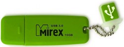Флэш-диск Mirex CHROMATIC GREEN 16GB USB 3.0 13600-FM3CGN16