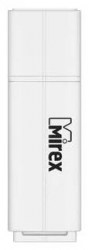 Флэш-диск Mirex LINE WHITE 64GB ecopack 13600-FMULWH64