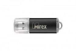 Флэш-диск Mirex UNIT BLACK 16GB ecopack 13600-FMUUND16