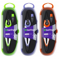 Готовальня Berlingo DS_00102 Optimum 2 предмета циркуль 135мм 231608