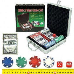 Игра настольная J.Otten 4712 "Набор для покера в чемодане" 230599