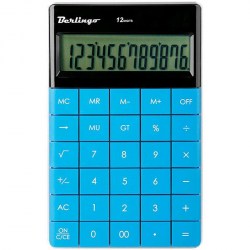 Калькулятор  Berlingo CIВ_100  12 разр, двойное пит, 165*105*13мм, синий