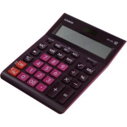 Калькулятор  CASIO GR-12-C-WR-W-EP бордо, 12 разрядов 178436