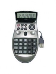 Калькулятор  CITIZEN USB-MO12 12-разрядный, расчет налога, USB-мышь и калькулятор в одном корпусе