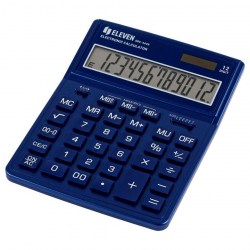 Калькулятор  Eleven SDC-444X-NV 12разр, темно-синий 339204