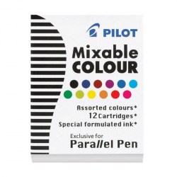 Капсула Pilot Parallel Pen 12цв 12шт/уп 1006828