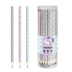 Карандаш ч/г Феникс 70080 HB "Пастельный микс" ассорти