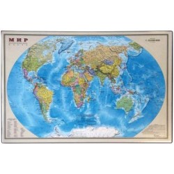 Карта Мира.Политическая 1:15М настенная 633