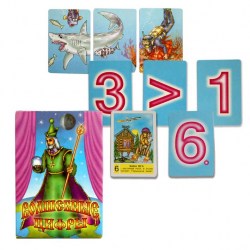 Карточки обучающие J.Otten 5142-2 "Волшебные цифры" 36 карточек 6*8,5см 78661