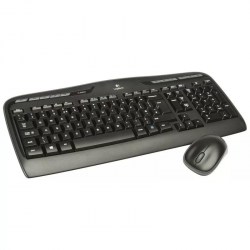 Клавиатура Logitech МК330 черный USB беспров Multimedia 727102