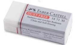 Ластик Faber-Castell 187130 DUST-FREE в картонной упаковке 286065