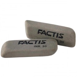 Ластик FACTIS INK30 58*20*10мм для чернил из натурального каучука