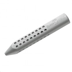 Ластик-карандаш Faber-Castell 187100 "Grip 2001" трехгранный, 90*15*15мм, серый 286070