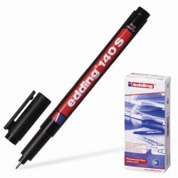 Маркер EDDING E-140/1 черный 0,3мм для глянцевых поверхностей (пленок) С150718