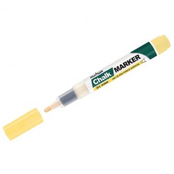 Маркер меловой MunHwa СМ-08 "Chalk Marker" желтый 3мм спиртовая основа, смываемые 227224 