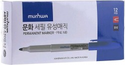 Маркер MunHwa синий 1,5мм перманентный FPM-02