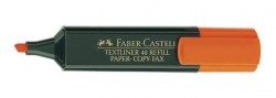 Маркер текст. Faber-Castell 154815 оранжевый 1-5мм 286180