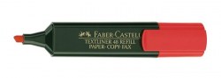 Маркер текст. Faber-Castell 154821 красный 1-5мм 286179