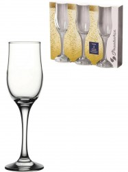 Набор бокалов PASABAHCE 44160 "Тюлип" д/шампанского 190мл, стекло, 3шт