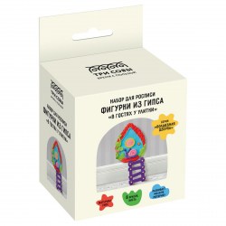 Набор для творчества  ТРИ СОВЫ НР_58898 "В гостях у Улитки" роспись из гипса, фигурки  366956