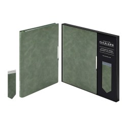 Набор подарочный Феникс 70565 БАКСТЕР оливковый, ежедневник А5 120л. + закладка