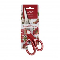 Ножницы 20,5см Bruno Visconti 60-0058 "Flora" прорезин. ручки