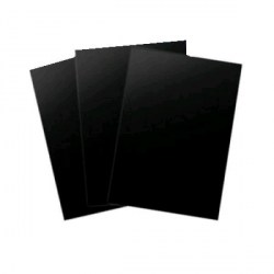 Обложки  А4 250г/м2 картон глянец черные 100шт/