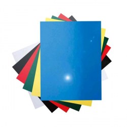 Обложки  А4 250г/м2 картон глянец синие (100шт)