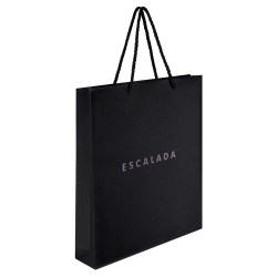 Пакет подарочный Феникс 72697 ESСALADA черный 36х30х5см, крафт-бумага, чернный 