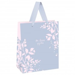 Пакет подарочный MESHU MS_66187 "Pink twigs" 26*32*12см 382328