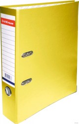 Папка-файл 70мм STANDART ErichKrause 688/285 желтая