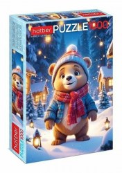 Пазлы Хатбер 32960 1000 элементов А2 680х480мм Мишка на севере 089507