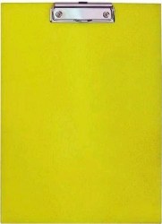 Планшет A4 INDEX IND KB ламинированный желтый