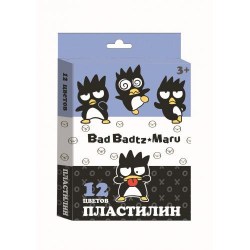 Пластилин 12цв. Centrum 71963 "BadBadtzMaru" 240г, стек
